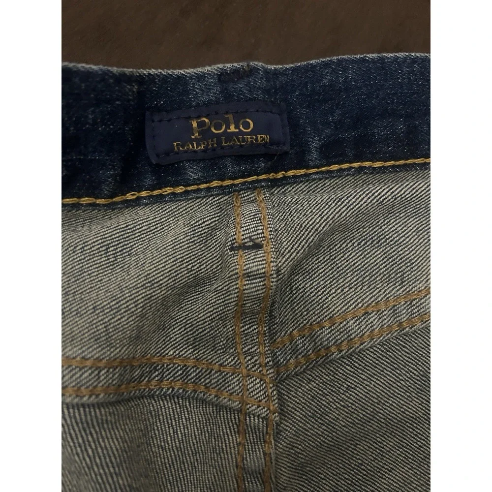 Polo Ralph Lauren Sullivan Slim Jeans Mens 34X30  Blue Stretch Denim